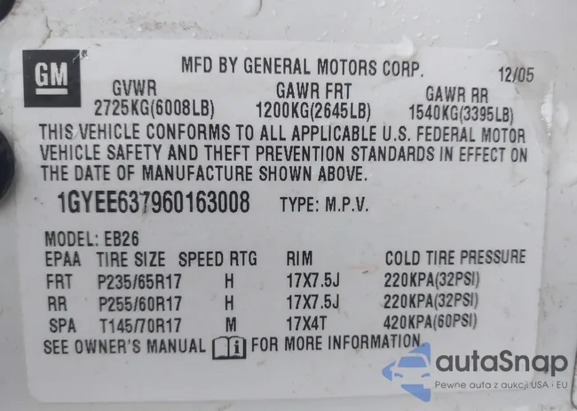 1GYEE637960163008: 43097384