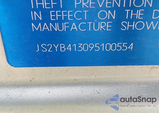 JS2YB413095100554: 43097409