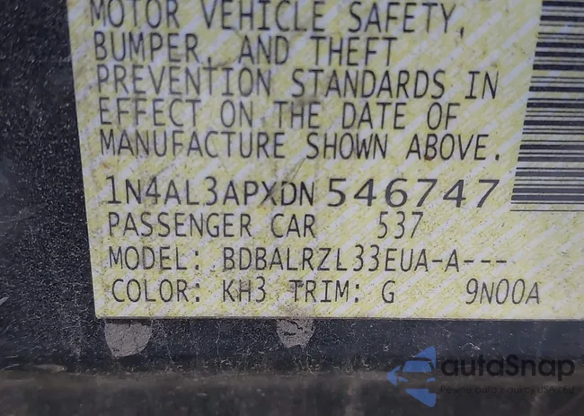 1N4AL3APXDN546747: 43097556