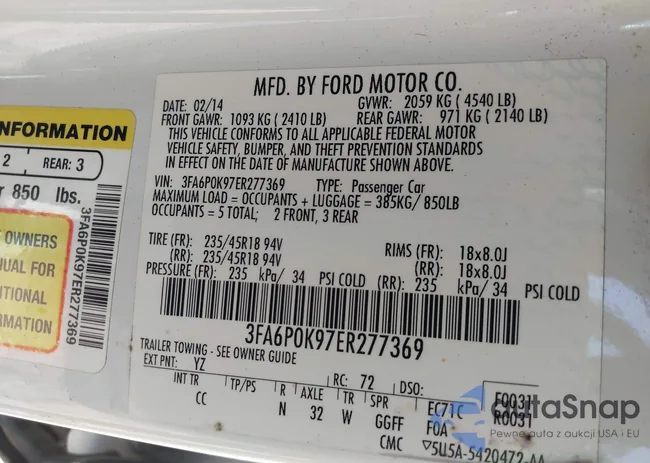 3FA6P0K97ER277369: 43096851