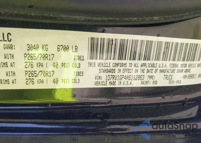 1D7RV1GP4AS112863: 43097025