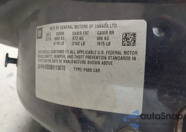 2G1FA1ED2B9113670: 43098415