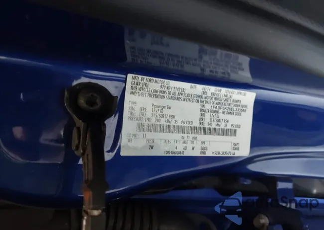 1FADP3K26EL333585: 43099680