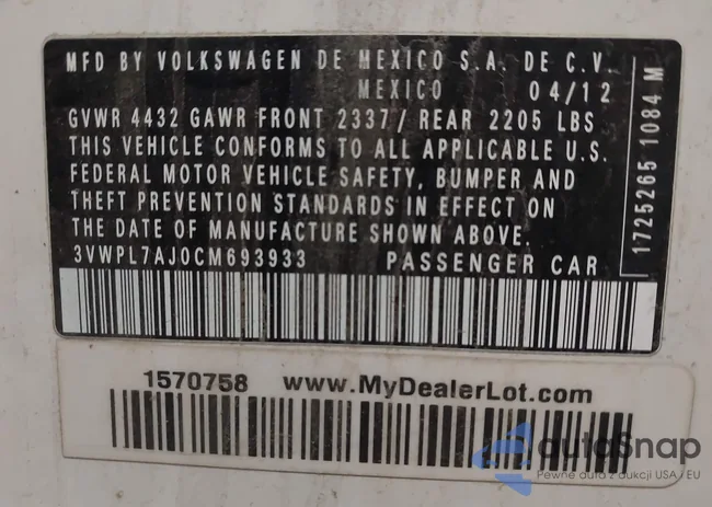 3VWPL7AJ0CM693933: 43098960