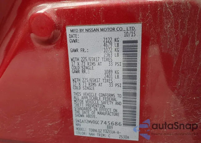 5N1AT2MV0GC745686: 43099110