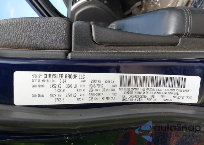 1C4RJFAG9FC636541: 43100672