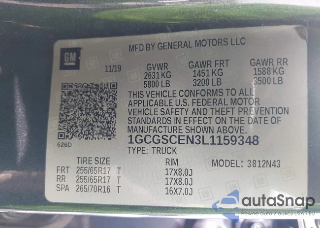 1GCGSCEN3L1159348: 43099802