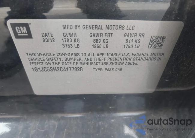 1G1JC5SH2C4177828: 43099830