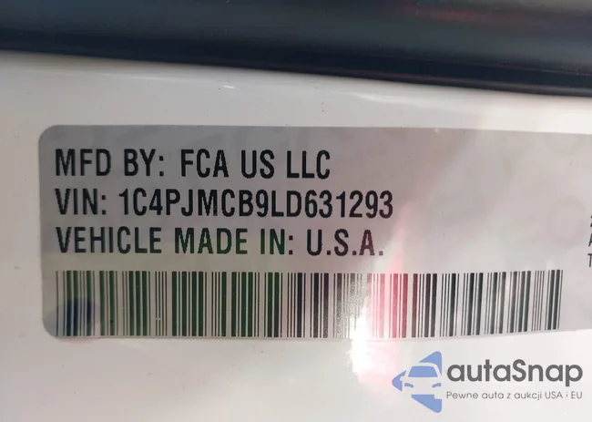 1C4PJMCB9LD631293: 43102407