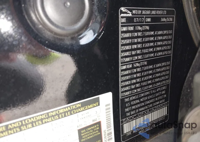 SADCJ2FX8JA265520: 43102598