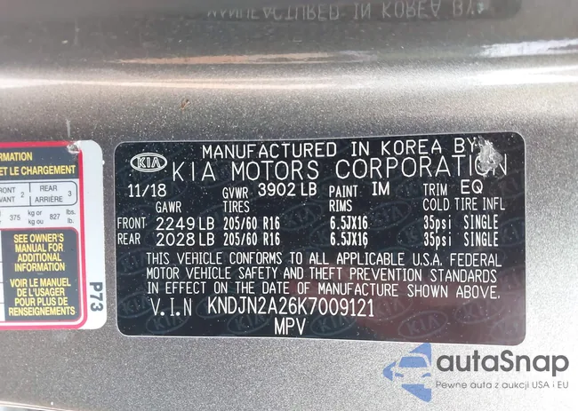 KNDJN2A26K7009121: 43102626