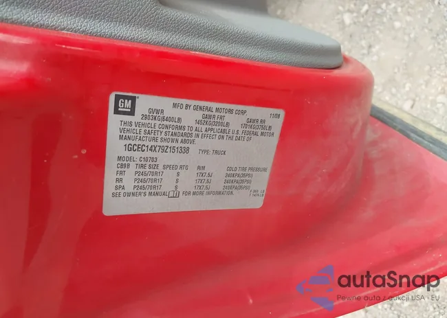 1GCEC14X79Z151338: 43101871