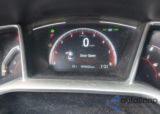 2HGFC2F86KH587587: 43102009