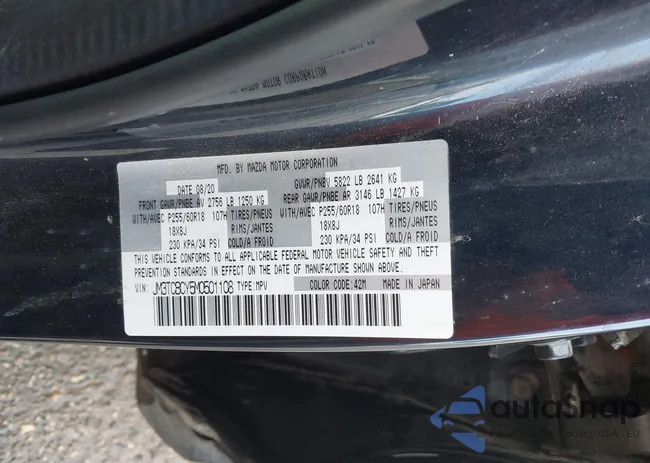 JM3TCBCY5M0501108: 43103616