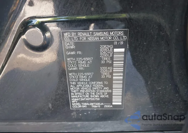 KNMAT2MTXKP531759: 43103057