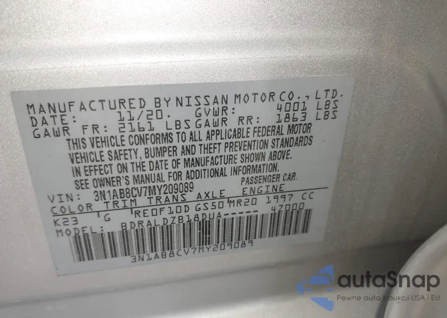 3N1AB8CV7MY209089: 43103739