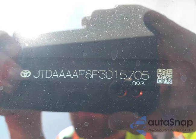JTDAAAAF8P3015705: 43103888