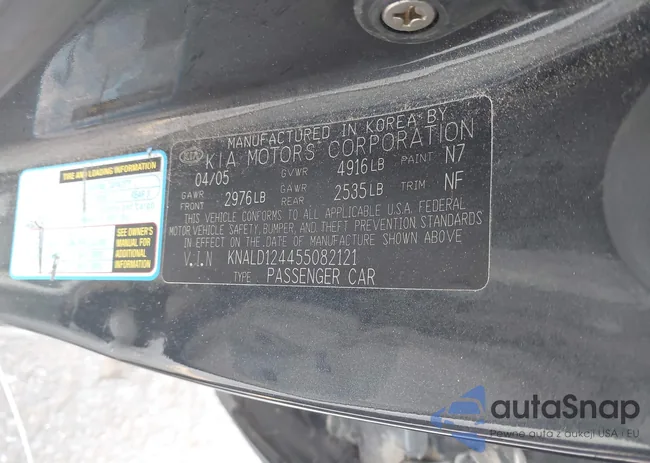 KNALD124455082121: 43105255