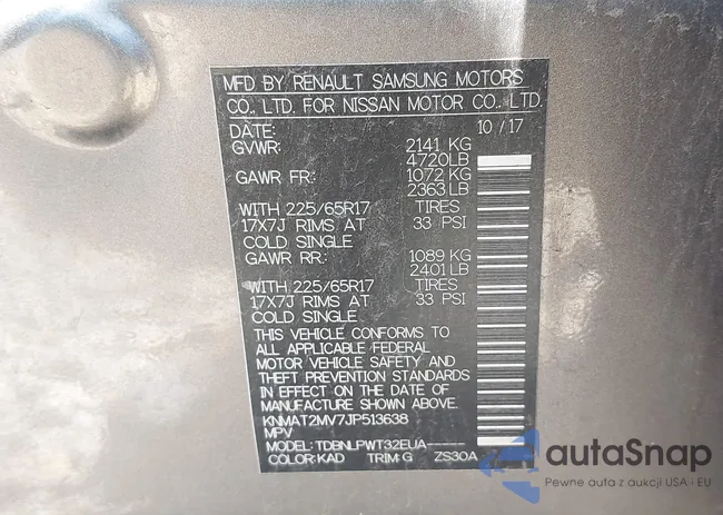 KNMAT2MV7JP513638: 43105355