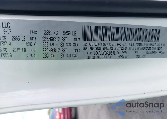 1C4PJLCB6JD531174: 43104970