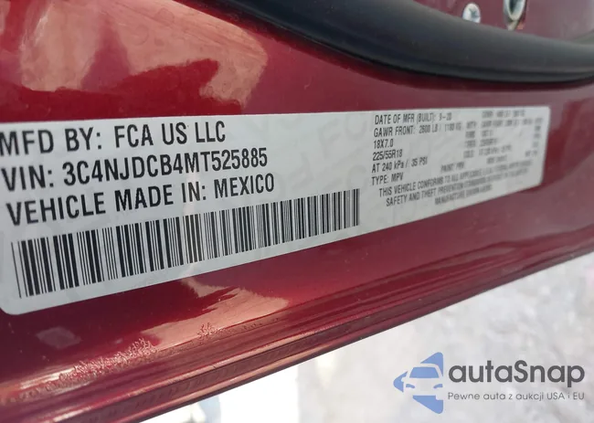 3C4NJDCB4MT525885: 43106272