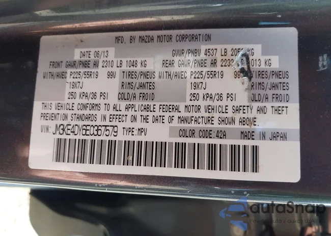 JM3KE4DY6E0367579: 43106448