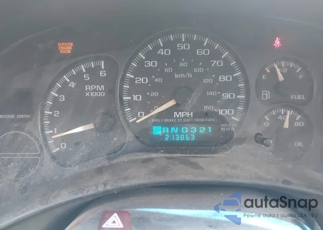 3GNEK13T72G320093: 43106692