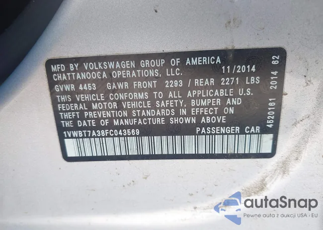 1VWBT7A38FC043569: 43107351