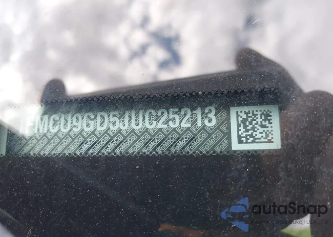 1FMCU9GD5JUC25213: 43107544