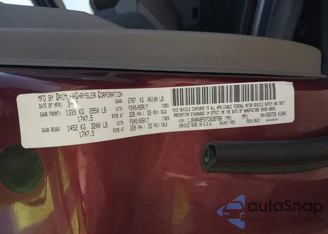 1J8HR48P27C628788: 43106901