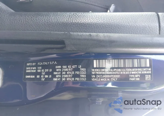 ZACCJABB8HPE80681: 43106963