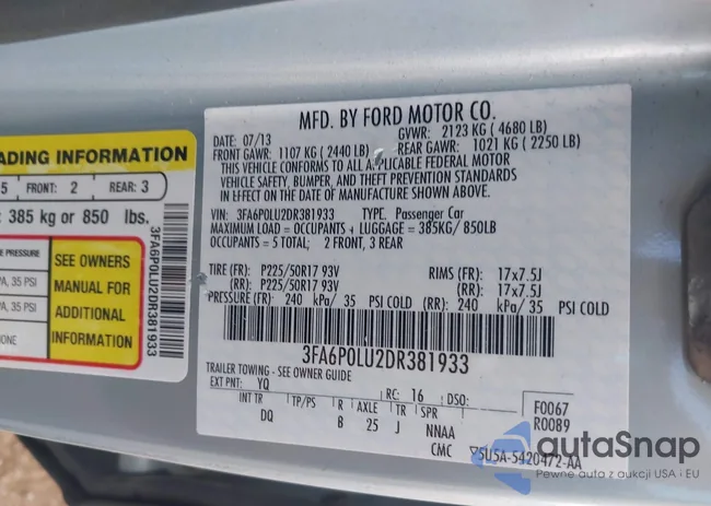 3FA6P0LU2DR381933: 43108625