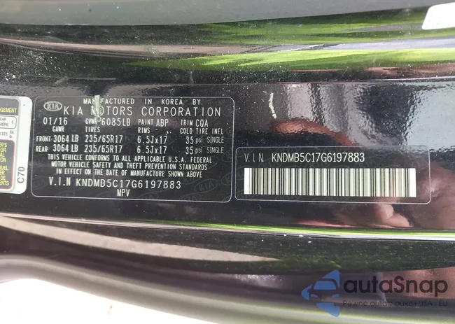 KNDMB5C17G6197883: 43107917