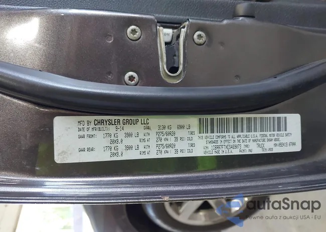 1C6RR7FTXES469073: 43109122