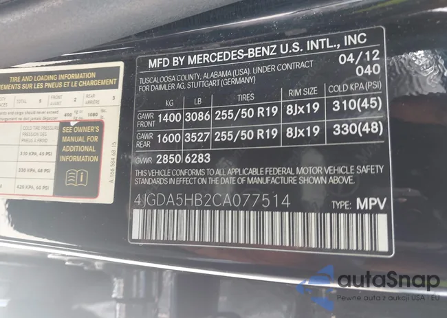 4JGDA5HB2CA077514: 43109173