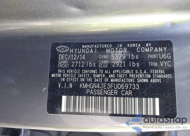 KMHGN4JE3FU069733: 43109260