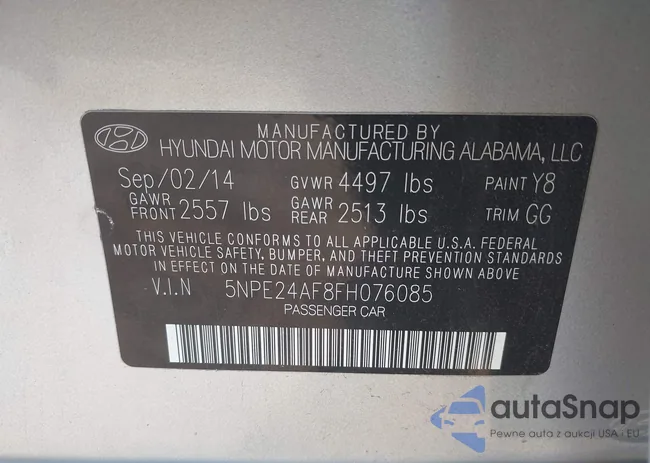 5NPE24AF8FH076085: 43108776