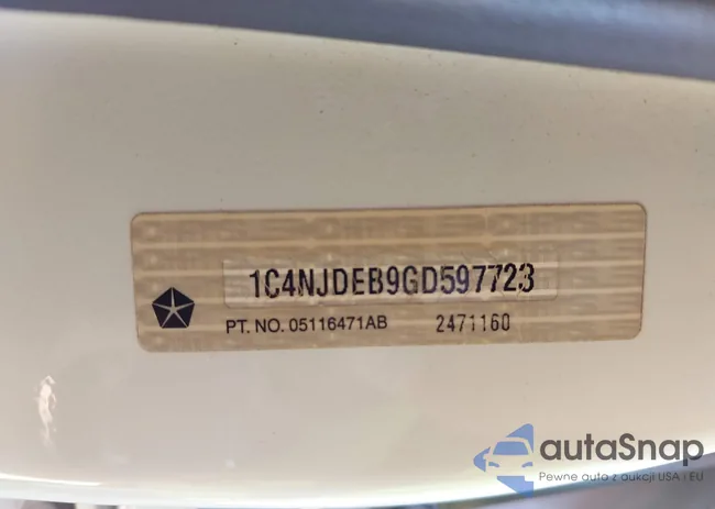 1C4NJDEB9GD597723: 43109802