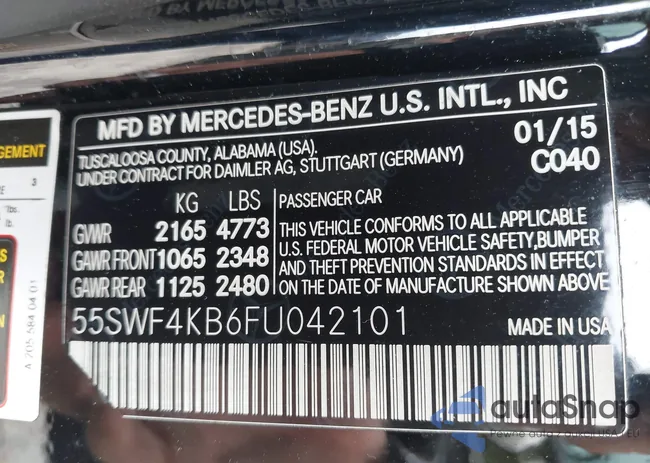 55SWF4KB6FU042101: 43109807