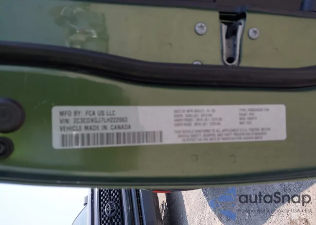 2C3CDXGJ7LH222063: 43109910