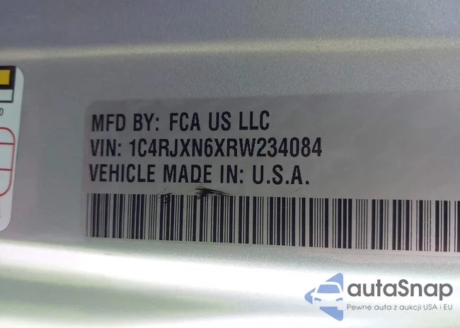 1C4RJXN6XRW234084: 43111688