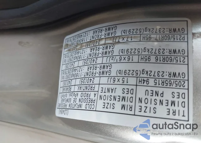 JM3LW28A030343309: 43112194