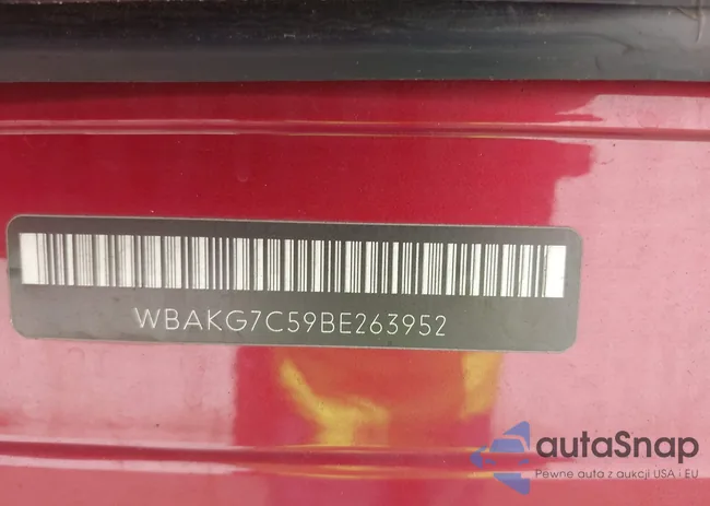 WBAKG7C59BE263952: 43112006