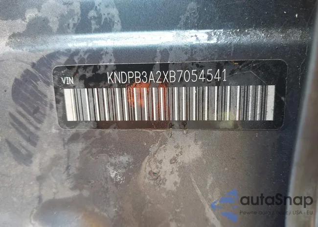 KNDPB3A2XB7054541: 43112088