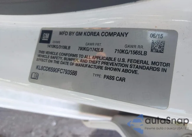 KL8CD6S90FC793588: 43113348