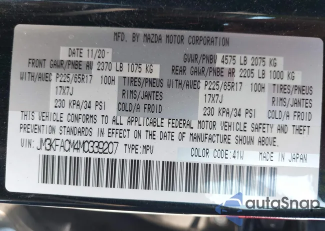 JM3KFACM4M0339207: 43113475