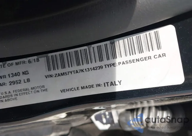 ZAM57YTA7K1314239: 43113515