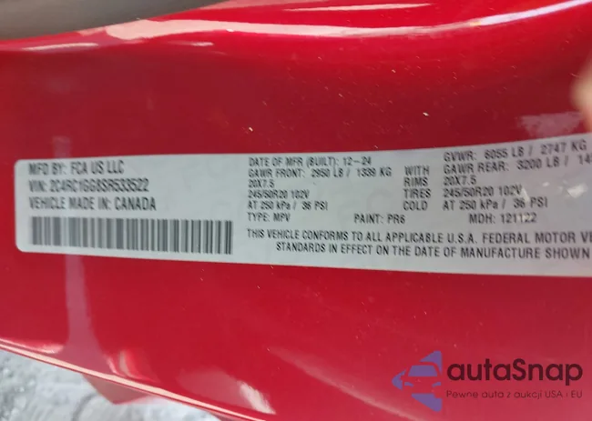 2C4RC1GG8SR533522: 43113579