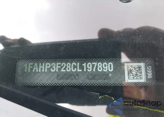 1FAHP3F28CL197890: 43113636