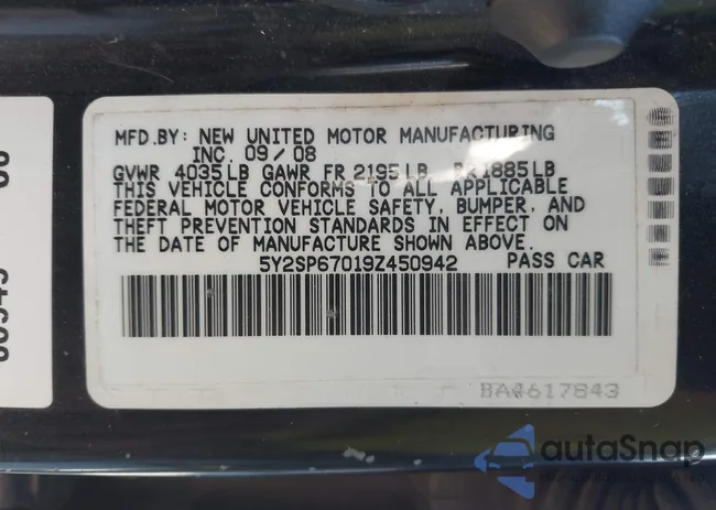 5Y2SP67019Z450942: 43114121